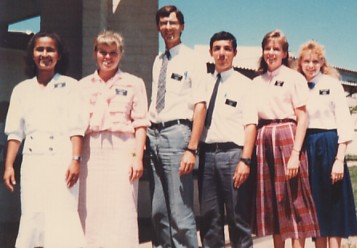 As missionárias de meu novo distrito em Santana do Livramento